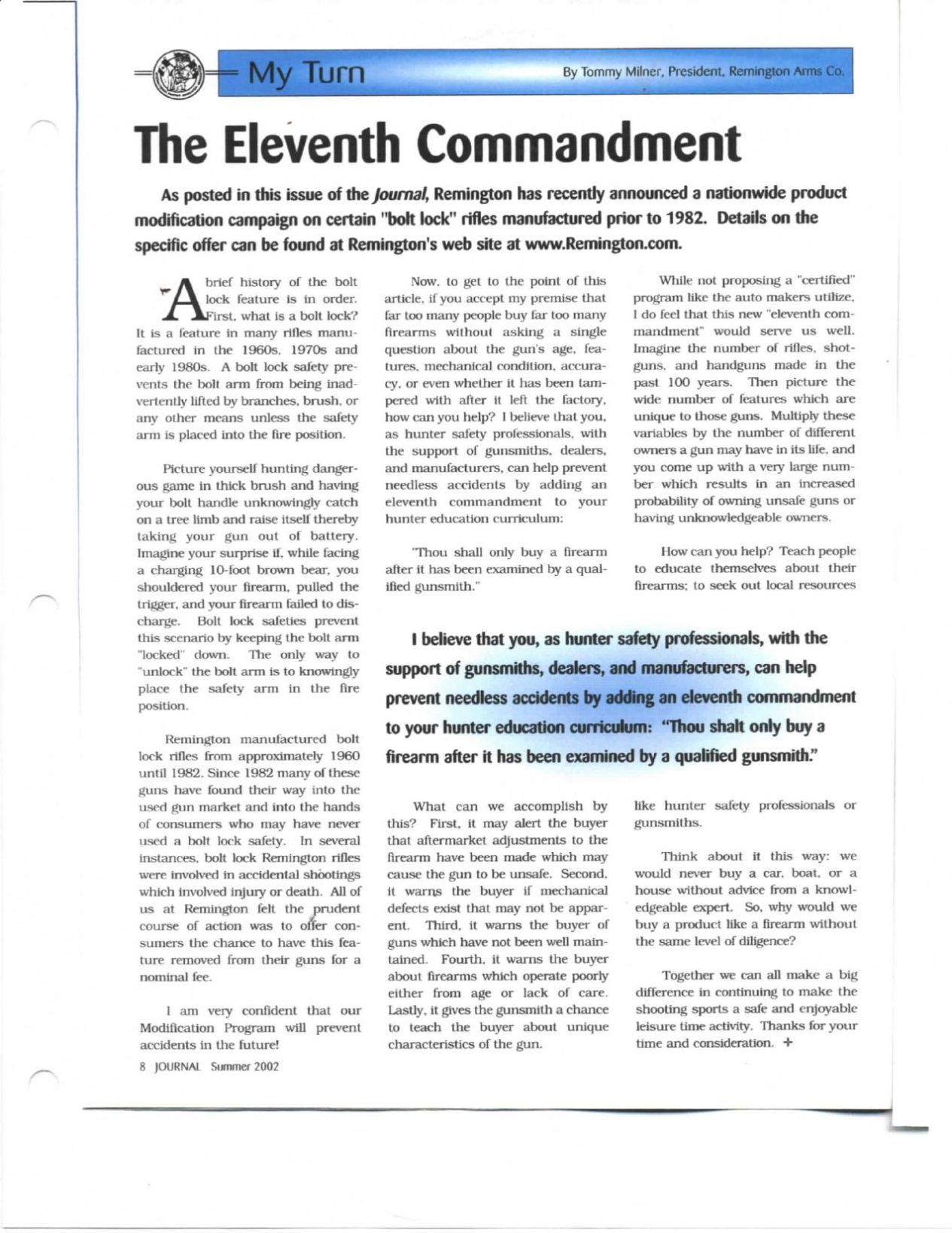 The Eleventh Commandment Pdf